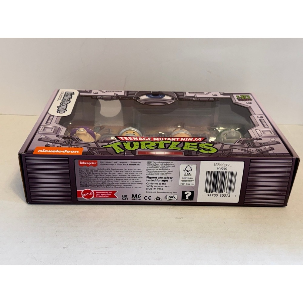TMNT Villains Little People Collector 40th Anniversary Special Edition Set NEW - Picture 6 of 9